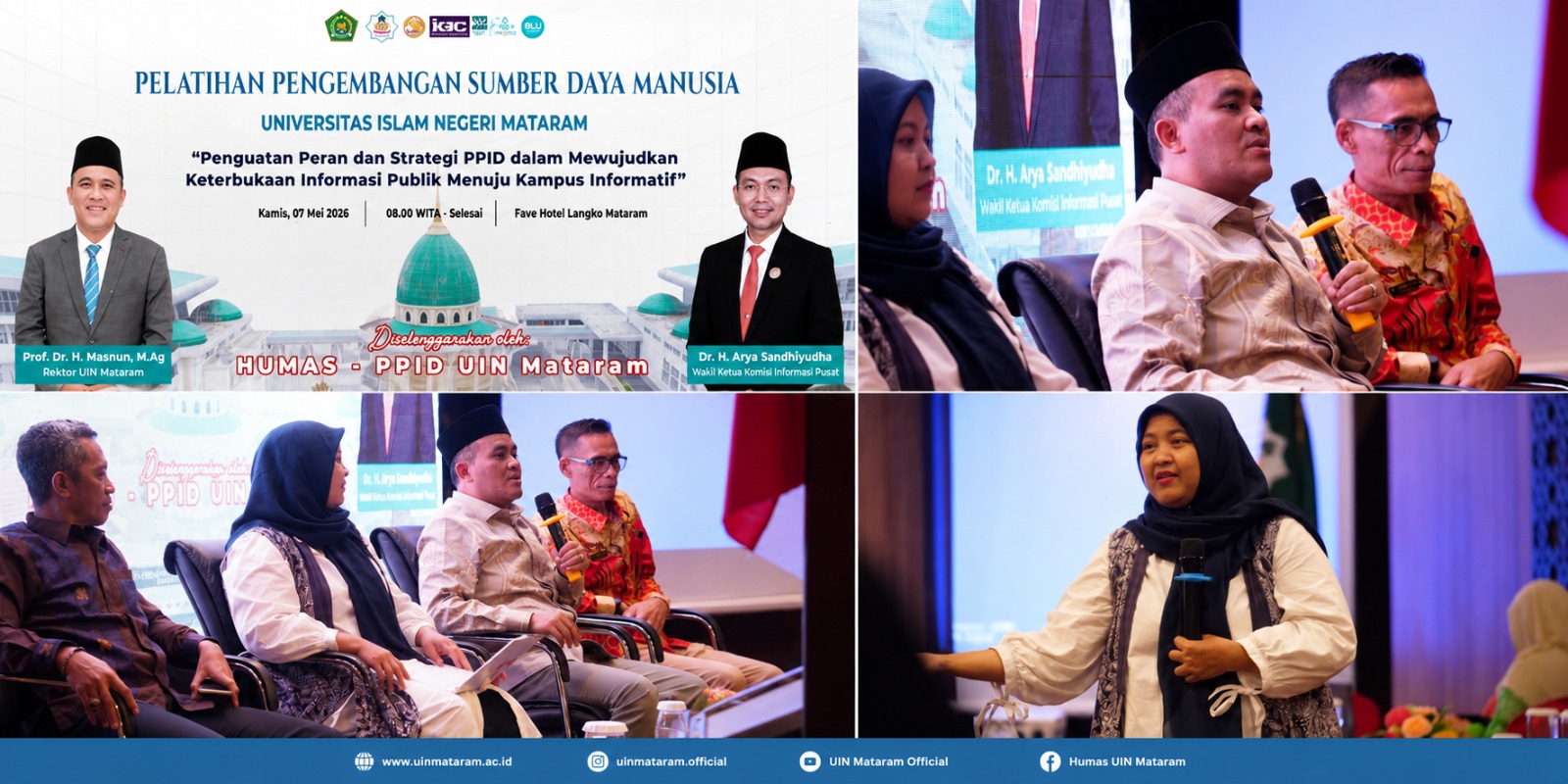 UIN Mataram Menuju Transformasi Tata Kelola Kampus Berbasis Transparansi dan Keterbukaan Informasi Publik
