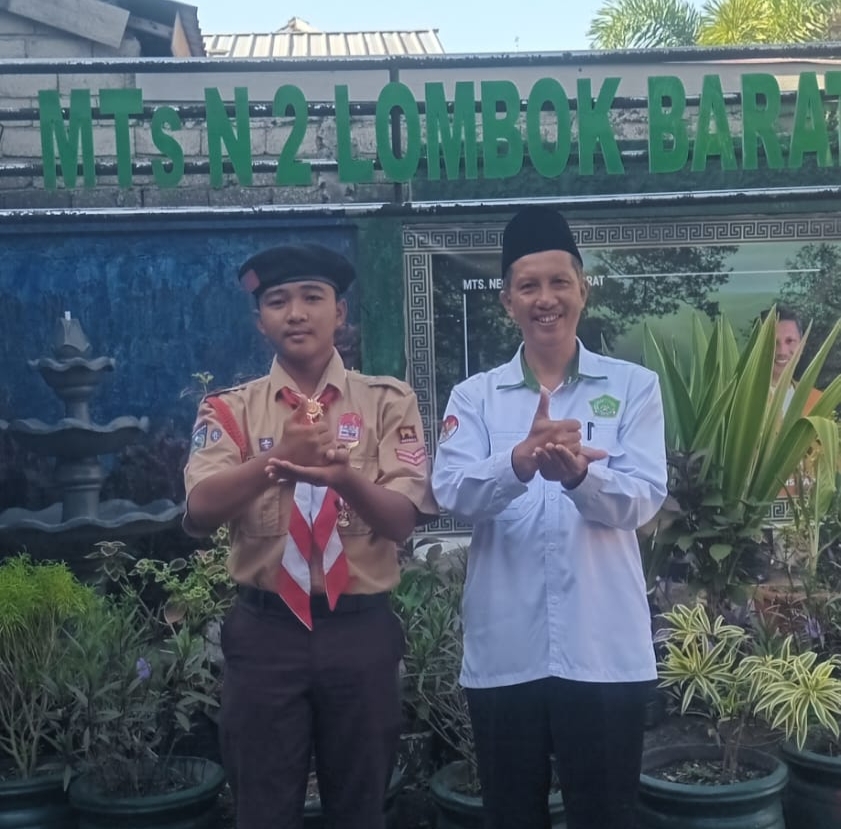 Siswa MTsN 2 Lobar Sukses Raih Tiket Jambore Pramuka Tingkat Nasional