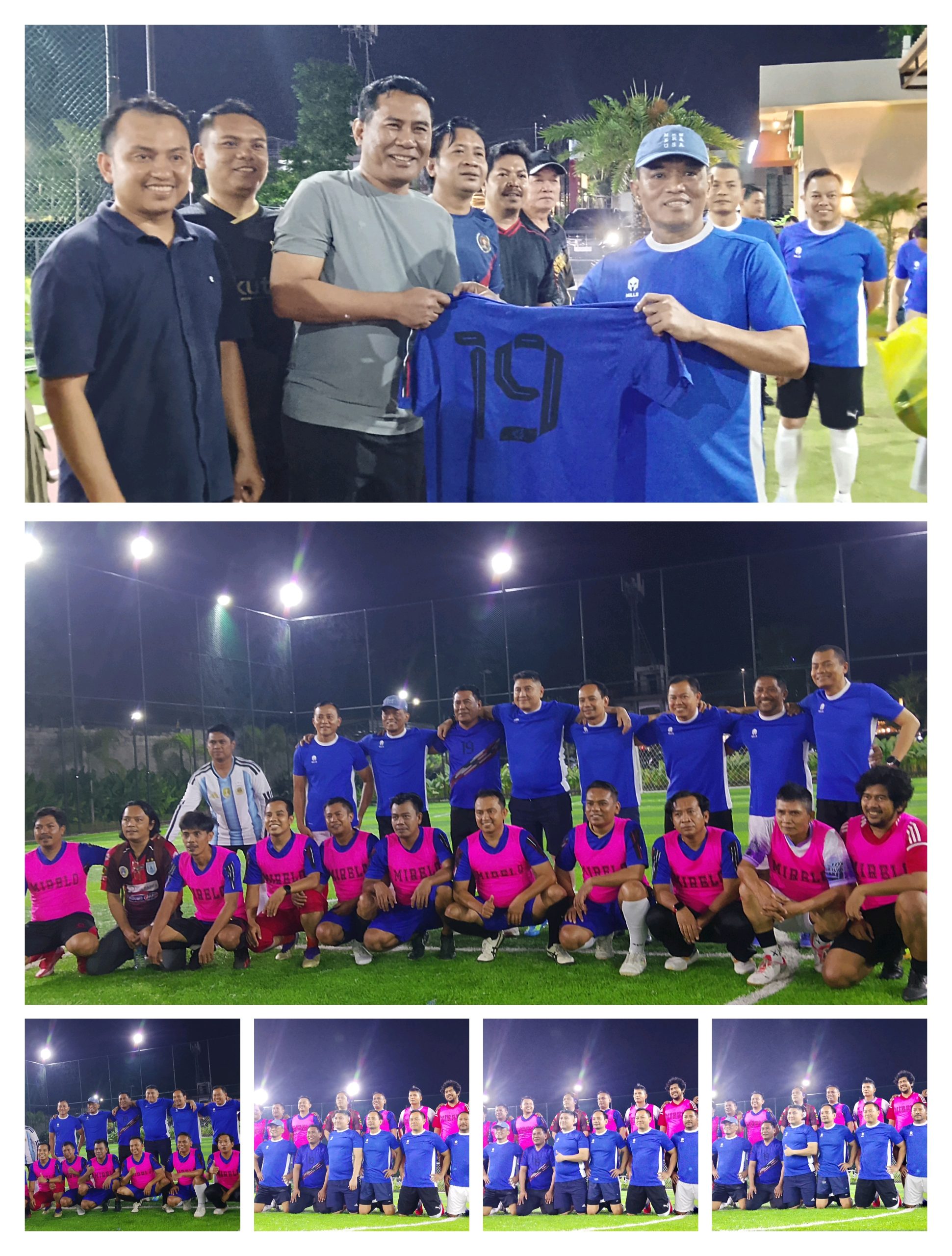 Jelang Porwada PWI NTB 2026, PJU Polda NTB Gelar Laga Persahabatan Mini Soccer dengan Insan Pers