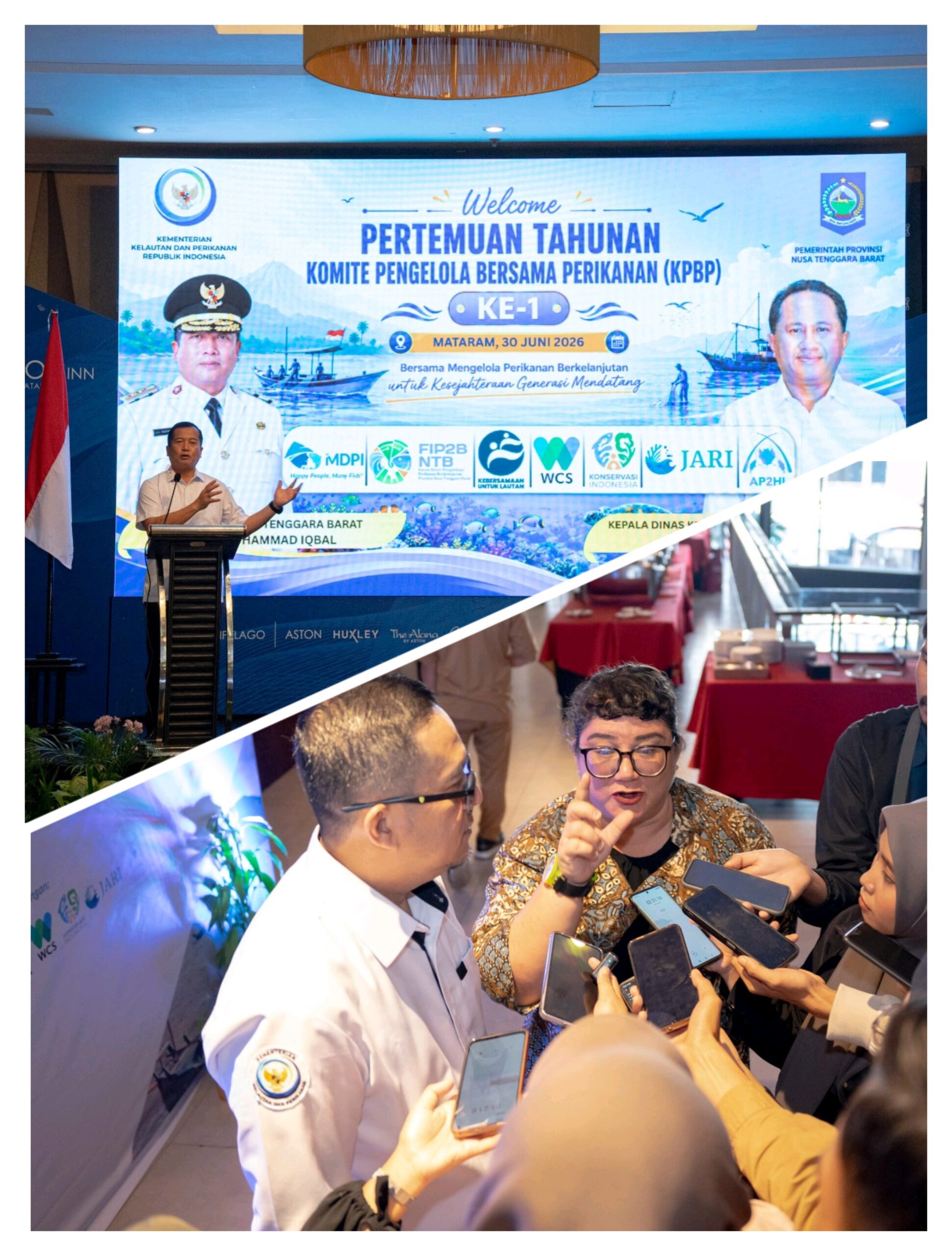Pemprov NTB Gandeng MDPI dan Enam Mitra Strategis, Perkuat Kelestarian Perikanan di KPBP 2026