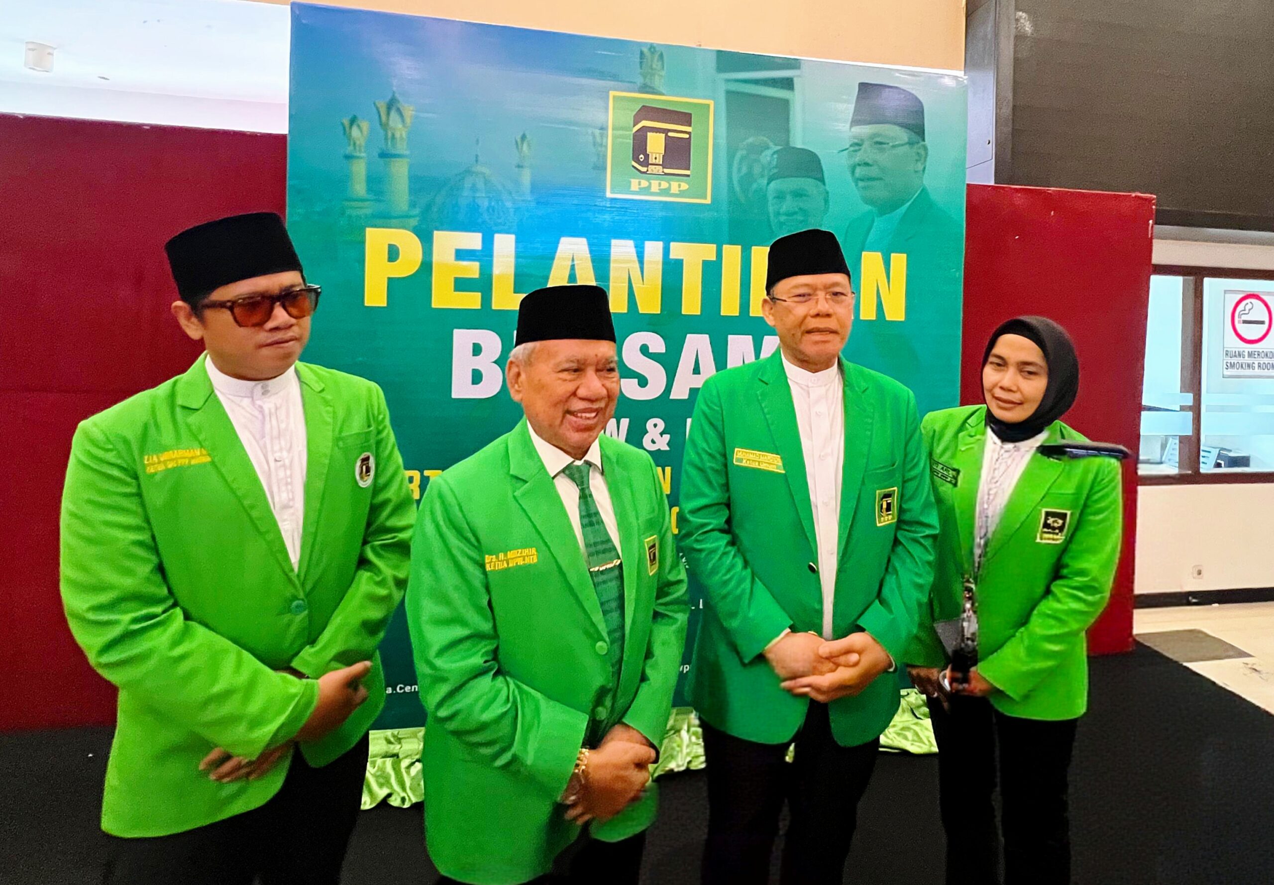Dilantik Langsung Ketum Mardiono, Zia Urrahman Bidik PPP Kota Mataram Raih 7 Kursi DPRD pada 2029