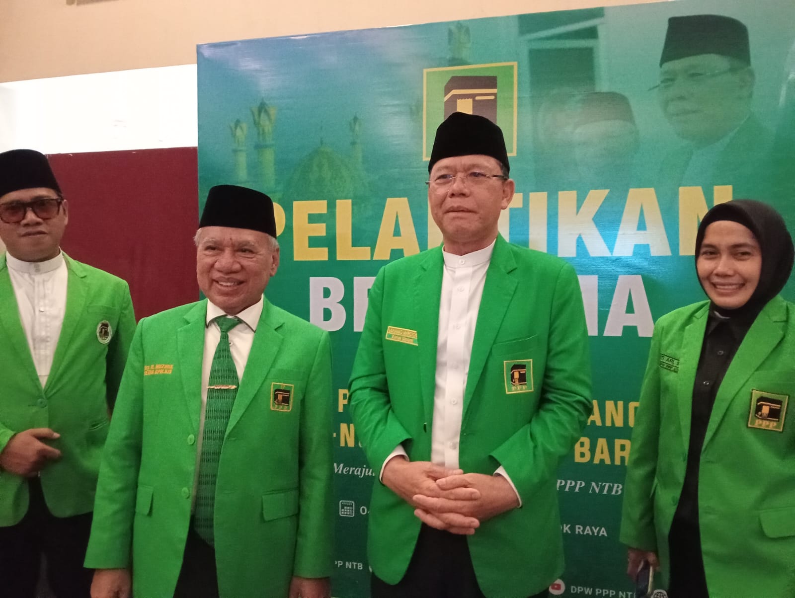 Lantik DPW dan DPC PPP Se-NTB, Mardiono Minta Kader Solid sebelum Pemilu 2029