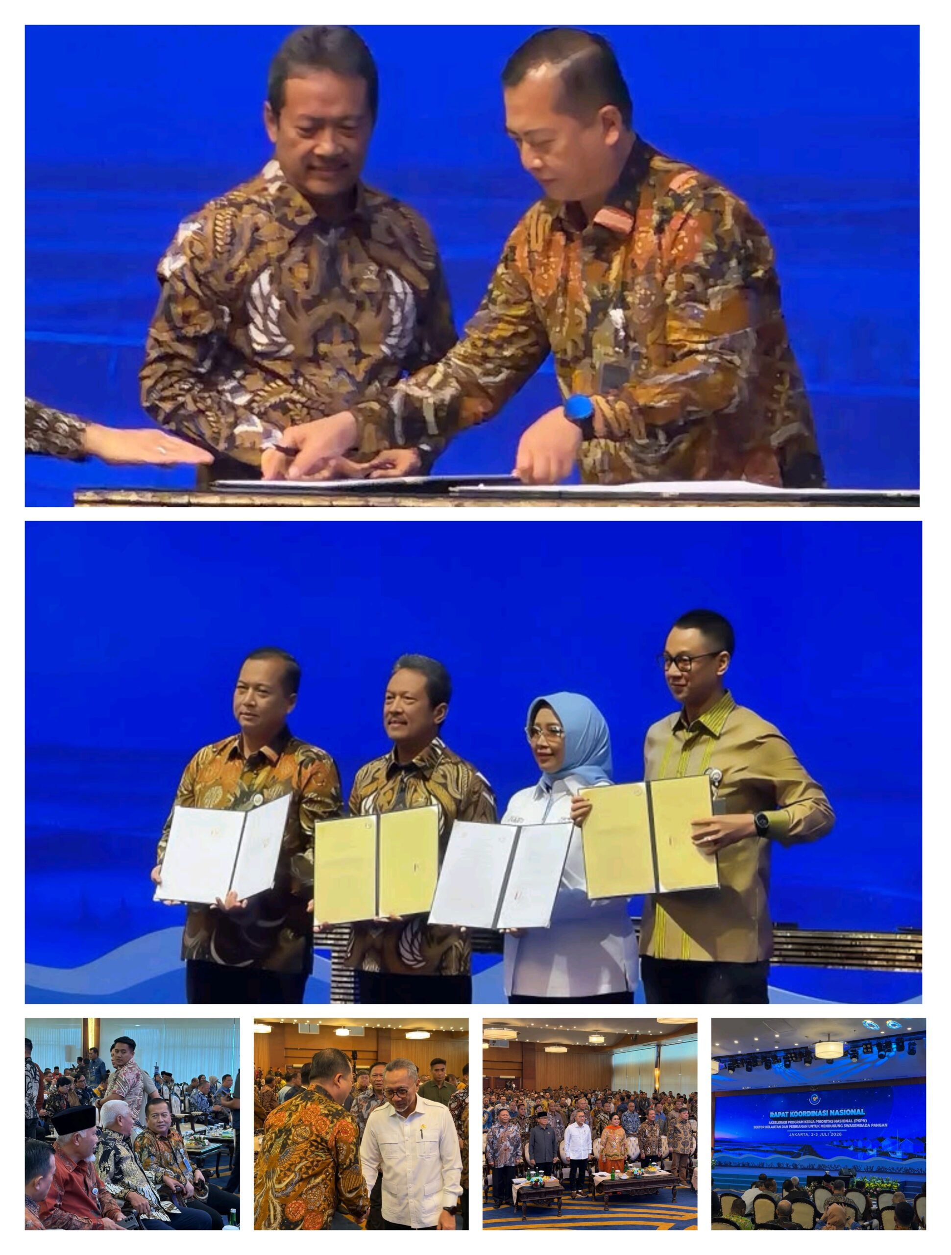 NTB Jadi Satu-satunya Provinsi Teken MoU Strategis dengan KKP