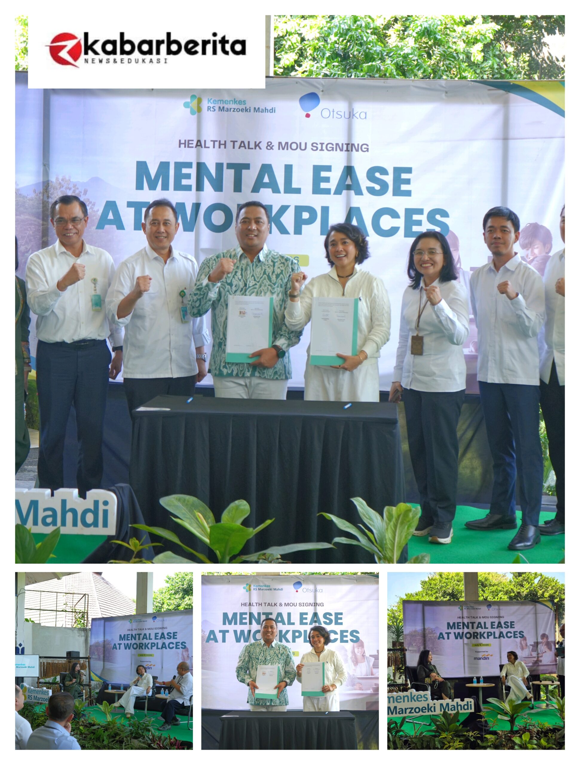 Gebrakan Baru! Otsuka Gandeng RS Nasional dalam Program Mental Ease at Workplaces
