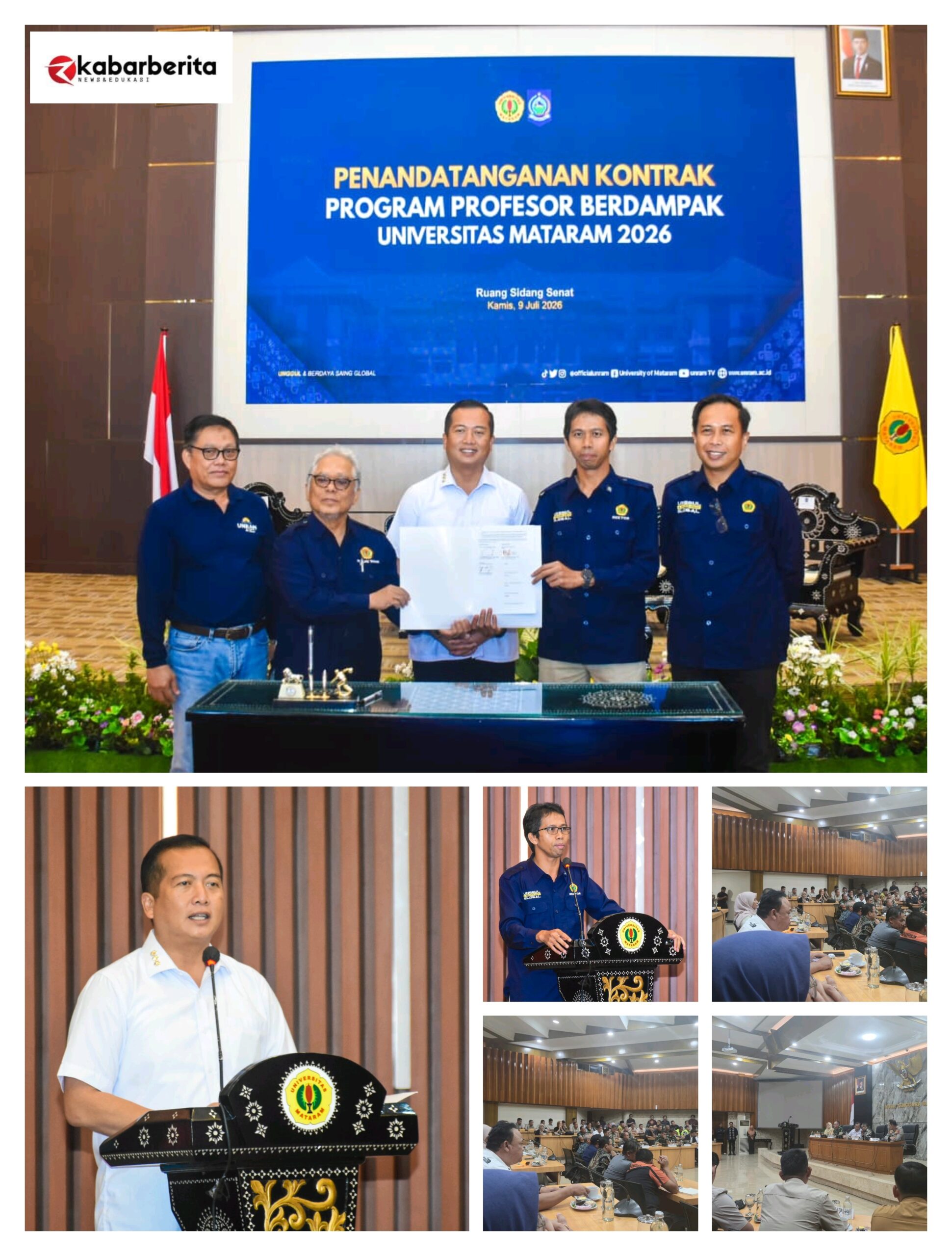 Perkuat Program Desa Berdaya, Gubernur NTB Gandeng Profesor Unram
