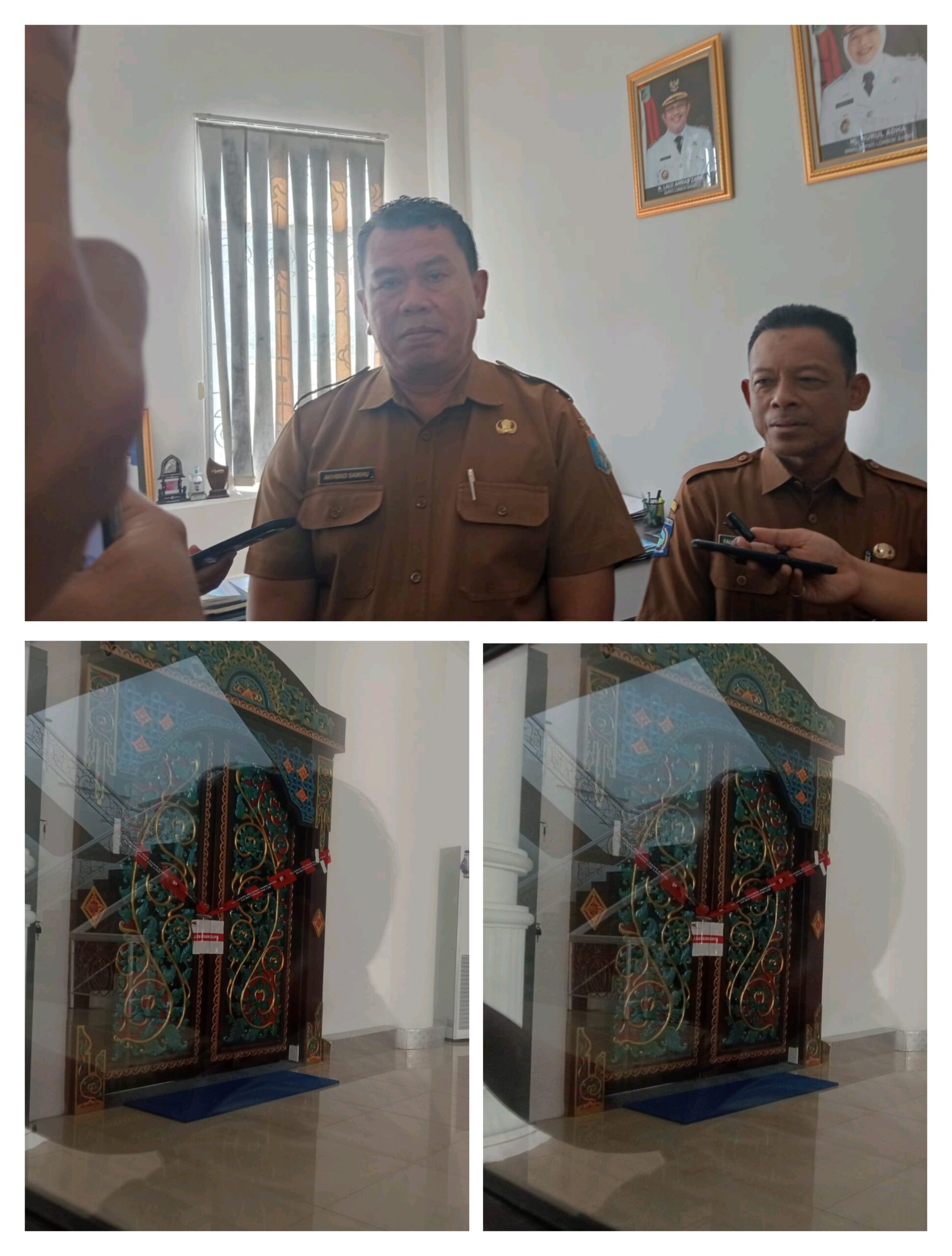 Jadi Sorotan Ruang Kerja Bupati Lombok Barat Disegel KPK